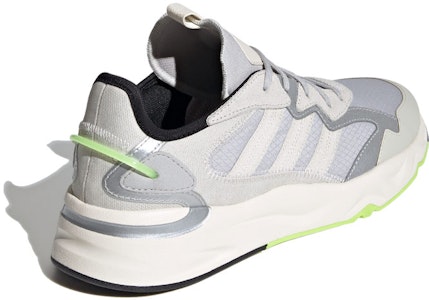 adidas neo Futureflow 'Putih Kelabu Hijau' FX9147 Shop adidas neo Futureflow 'Putih Kelabu Hijau' FX9147