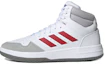Buy adidas neo gametalker 復古 防滑耐磨 高筒 滑板鞋 男款 白灰紅拼色
