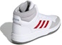 Lookbook アディダス ネオ ゲームテイカー 白/灰/赤 EH2558