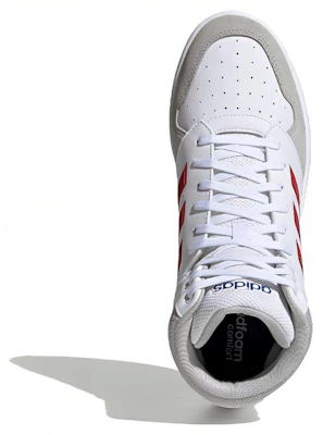 adidas neo gametalker 復古 防滑耐磨 高筒 滑板鞋 男款 白灰紅拼色 Shop adidas neo gametalker 復古 防滑耐磨 高筒 滑板鞋 男款 白灰紅拼色