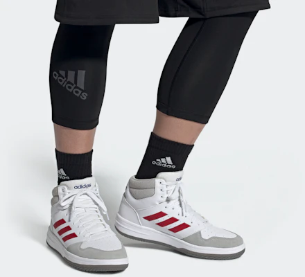 adidas neo gametalker 復古 防滑耐磨 高筒 滑板鞋 男款 白灰紅拼色 Details for adidas neo gametalker 復古 防滑耐磨 高筒 滑板鞋 男款 白灰紅拼色