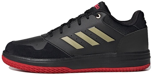 adidas neo 遊戲對談者 低筒 復古籃球鞋 男款 黑金紅 Buy adidas neo 遊戲對談者 低筒 復古籃球鞋 男款 黑金紅