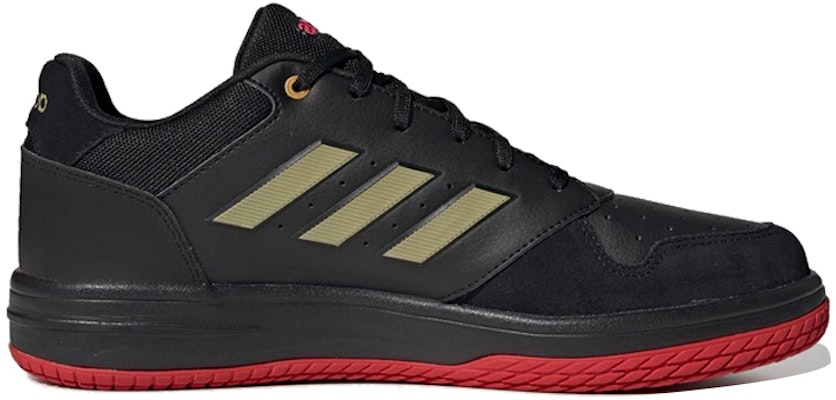 adidas neo 遊戲對談者 低筒 復古籃球鞋 男款 黑金紅 Order adidas neo 遊戲對談者 低筒 復古籃球鞋 男款 黑金紅