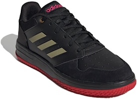 阿迪达斯NEO Gametalker黑金红色球鞋 EH1149 Lookbook 阿迪达斯NEO Gametalker黑金红色球鞋 EH1149