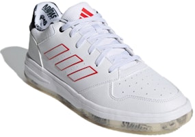 阿迪达斯NEO Gametalker 白红黑配色 FY8583 Lookbook 阿迪达斯NEO Gametalker 白红黑配色 FY8583