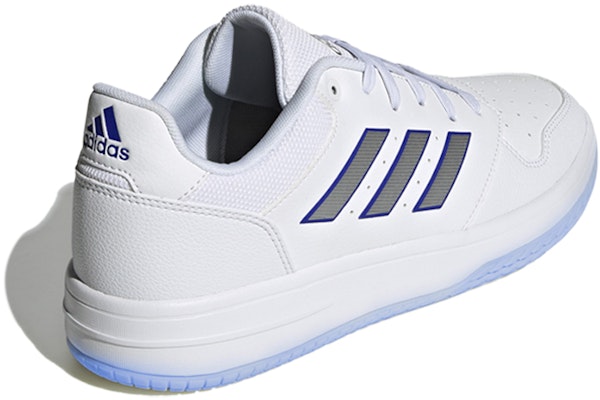 adidas neo gametalker 減震耐磨輕便 低筒 復古籃球鞋 男款 白藍 Shop adidas neo gametalker 減震耐磨輕便 低筒 復古籃球鞋 男款 白藍