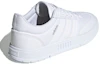 Shop adidas neo Gradas Baskets Skate Respirantes Antidérapantes Basses Blanches FZ1088