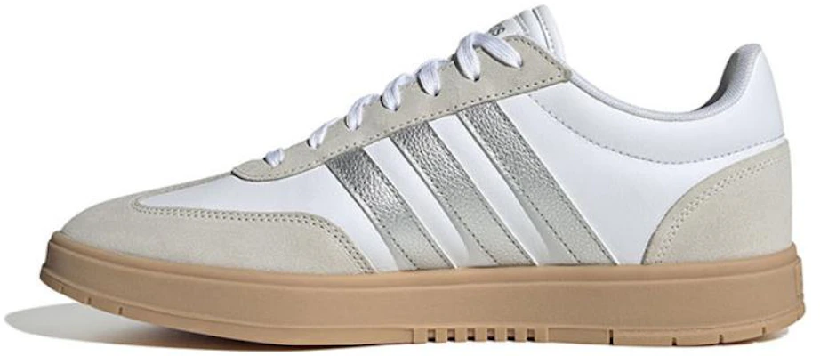 adidas neo Gradas 舒適 耐磨 低筒 滑板鞋 男女款 白銀色 Buy adidas neo Gradas 舒適 耐磨 低筒 滑板鞋 男女款 白銀色