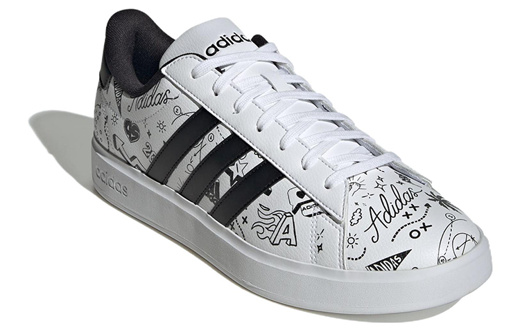 Lookbook adidas Neo Grand Court 2.0 ''Weiß Schwarz'' ID4474