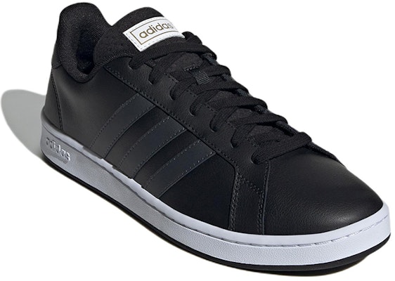 adidas neo Grand Court 'Hitam' GY3623 Lookbook adidas neo Grand Court 'Hitam' GY3623