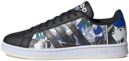 adidas neo GRAND COURT 藝術家 舒適休閒 耐磨 低筒 板鞋 男款 黑藍 Buy adidas neo GRAND COURT 藝術家 舒適休閒 耐磨 低筒 板鞋 男款 黑藍