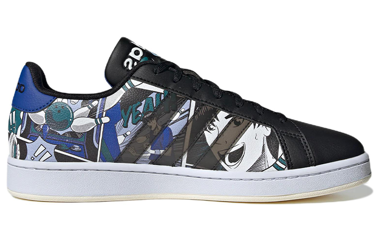 adidas NEO Grand Court 'Black Blue Artist' 圖 2