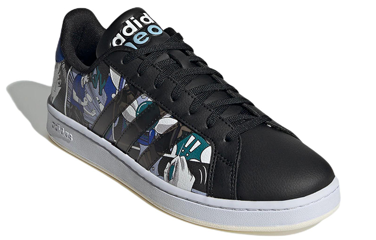 adidas NEO Grand Court 'Black Blue Artist' 圖 3