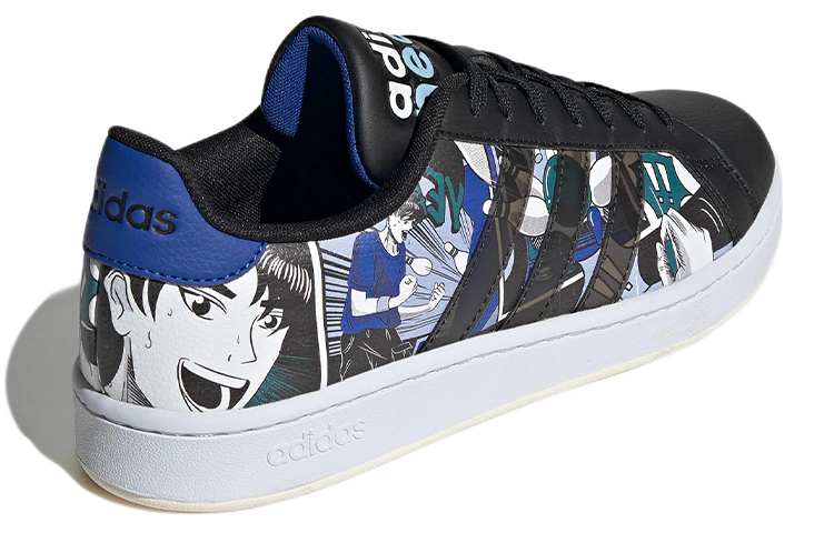 adidas NEO Grand Court 'Black Blue Artist' 圖 4