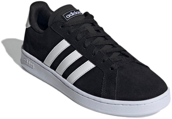 아디다스 네오 그랜드 코트 '블랙 화이트' H04556 Lookbook 아디다스 네오 그랜드 코트 '블랙 화이트' H04556