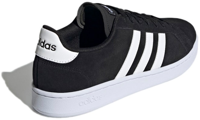 아디다스 네오 그랜드 코트 '블랙 화이트' H04556 Shop 아디다스 네오 그랜드 코트 '블랙 화이트' H04556