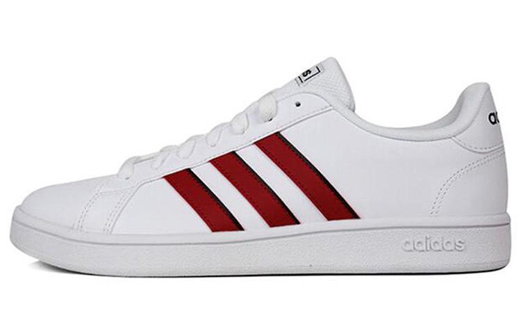 adidas neo Grand Court 'Black White Red' EG5939