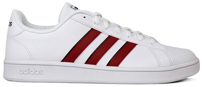 adidas neo Grand Court 'Hitam Putih Merah' EG5939 Order adidas neo Grand Court 'Hitam Putih Merah' EG5939