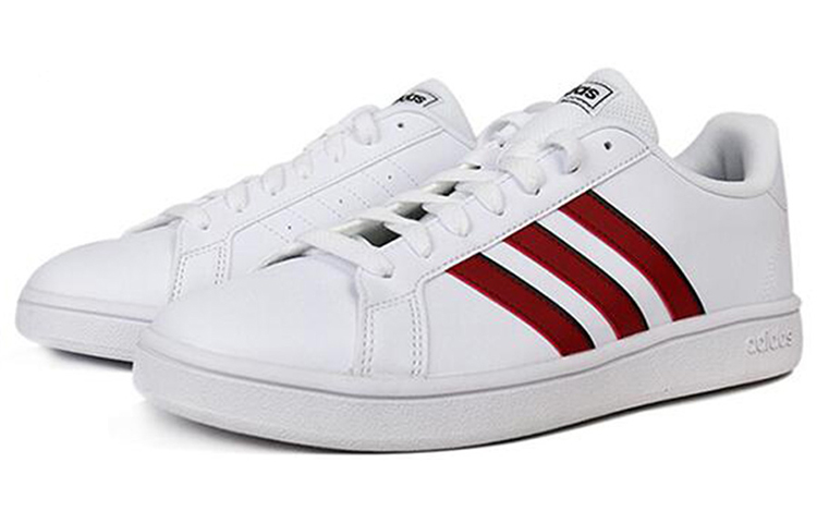 Lookbook adidas neo Grand Court 'Hitam Putih Merah' EG5939