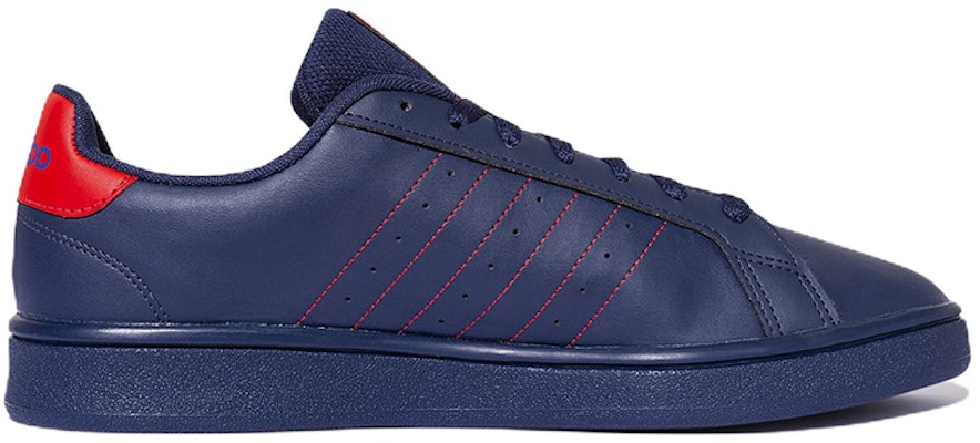 アディダス ネオ グランドコート 青×赤 GA0724 Order アディダス ネオ グランドコート 青×赤 GA0724