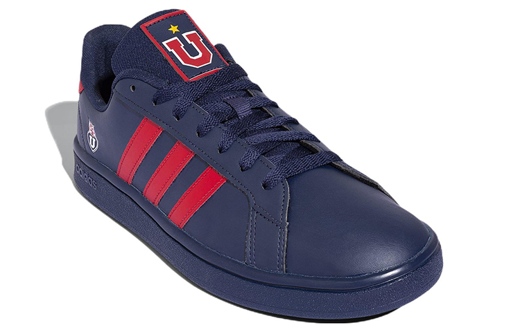 Lookbook アディダス ネオ グランドコート 青×赤 GA0724