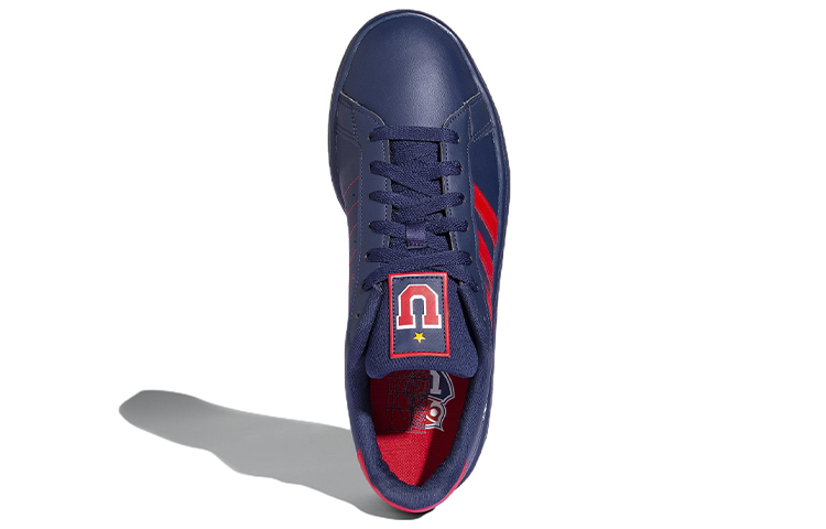 Purchase アディダス ネオ グランドコート 青×赤 GA0724