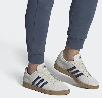 アディダス ネオ グランドコート 青白茶 EE7881 Sizing アディダス ネオ グランドコート 青白茶 EE7881