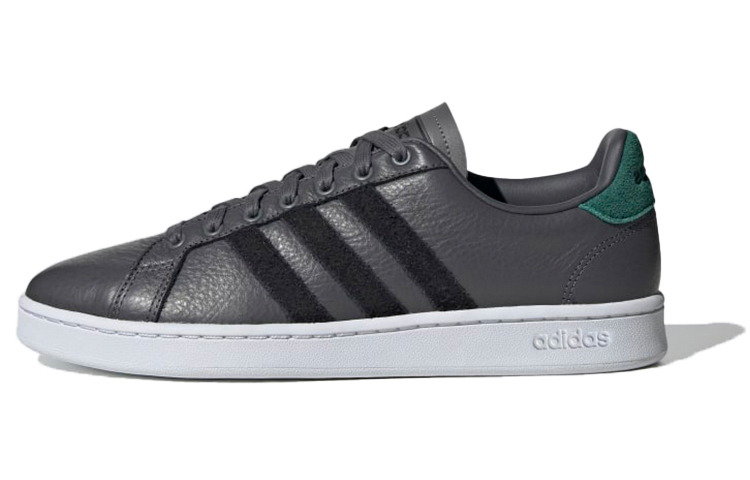 Buy adidas neo Grand Court 'Kelabu Hitam Hijau' FV8457