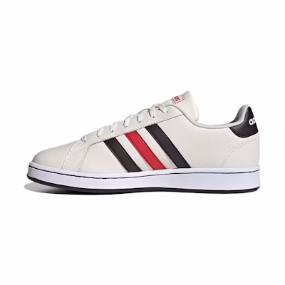 adidas neo Grand Court 'Khaki Black Red'