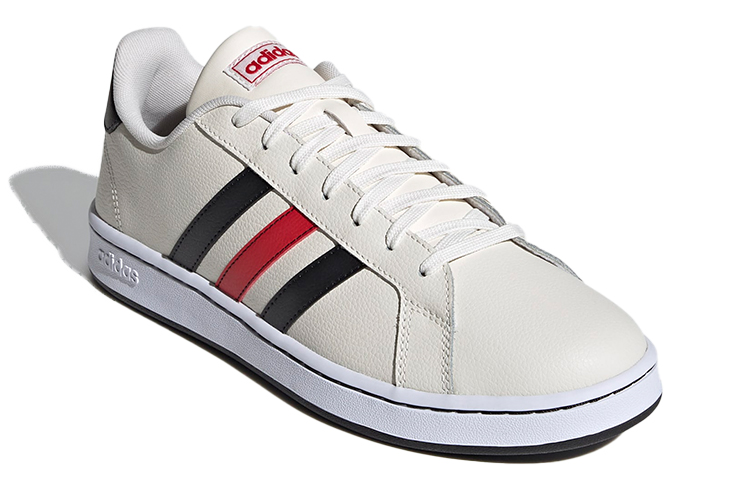 Lookbook 아디다스 네오 그랜드 코트 '카키 블랙 레드' (59 characters) FY8196