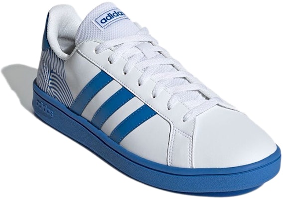 adidas Grand Court Base 'Putih Biru' FX9293 Lookbook adidas Grand Court Base 'Putih Biru' FX9293