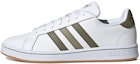 Buy adidas neo Grand Court 'Blanco Verde Militar' H02064