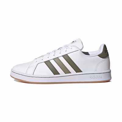 adidas neo Grand Court 'White Army Green'