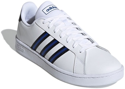 アディダス ネオ グランドコート 白黒青 FV8131 Lookbook アディダス ネオ グランドコート 白黒青 FV8131