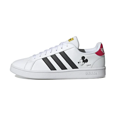 adidas neo Grand Court 'White Black Red'