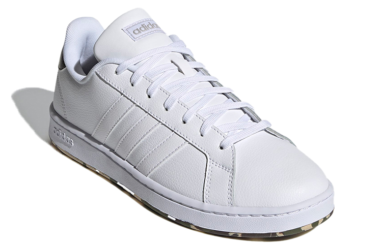 Lookbook adidas neo Grand Court 'Putih Hijau' FY8557