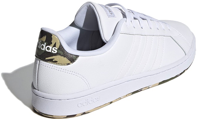 adidas neo Grand Court 'Putih Hijau' FY8557 Shop adidas neo Grand Court 'Putih Hijau' FY8557