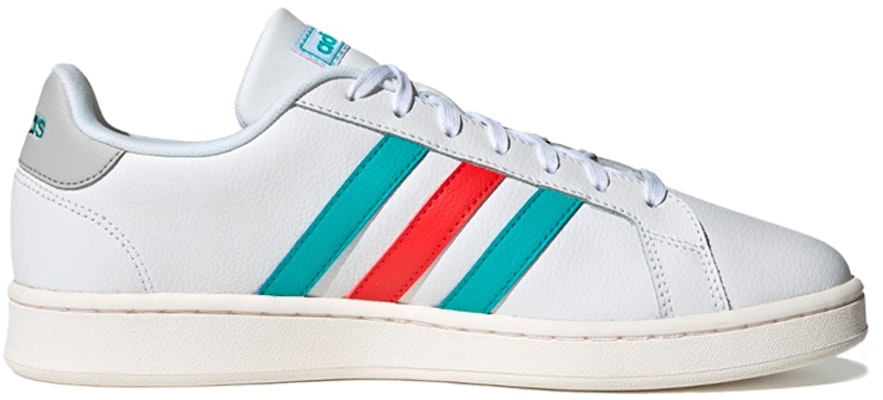 아디다스 네오 그랜드 코트 '흰/녹/빨' EG8145 Order 아디다스 네오 그랜드 코트 '흰/녹/빨' EG8145