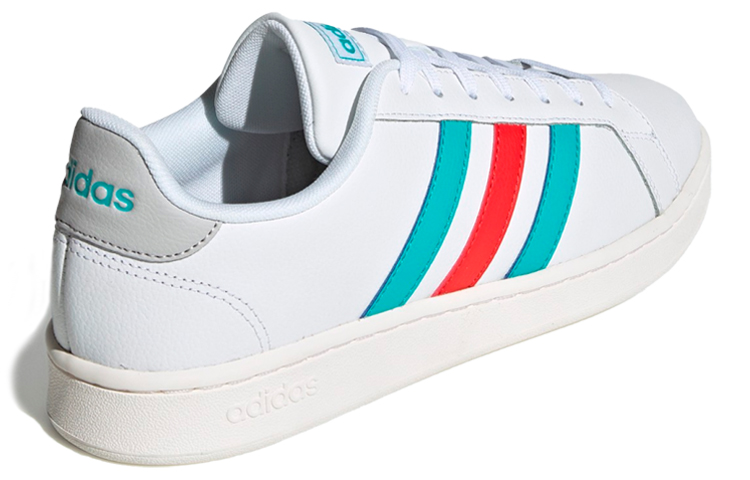 Shop 아디다스 네오 그랜드 코트 '흰/녹/빨' EG8145