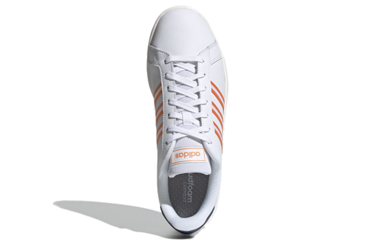 Shop adidas neo Grand Court 'Putih Jingga' EH2058