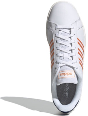 adidas neo Grand Court 'Putih Jingga' EH2058 Shop adidas neo Grand Court 'Putih Jingga' EH2058