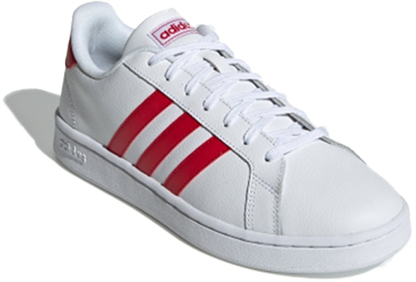adidas neo Grand Court 'Putih Merah' EE3740 Lookbook adidas neo Grand Court 'Putih Merah' EE3740