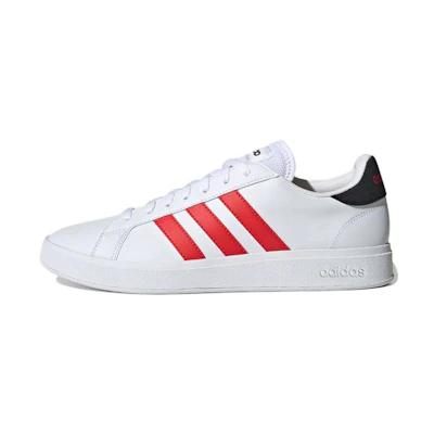 adidas neo Grand Court 'White Red'