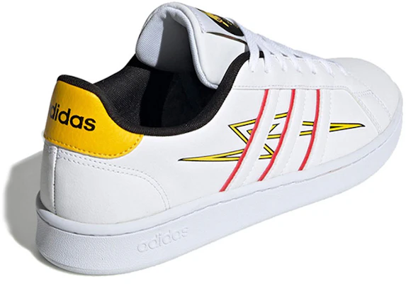adidas neo GRAND COURT 'Putih Kuning' FV6001 Lookbook adidas neo GRAND COURT 'Putih Kuning' FV6001