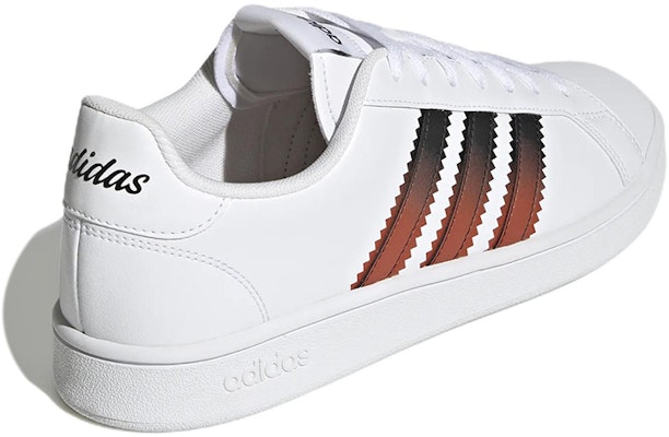 adidas NEO Grand Court Base 'Putih Hitam Merah' GY9630 Shop adidas NEO Grand Court Base 'Putih Hitam Merah' GY9630
