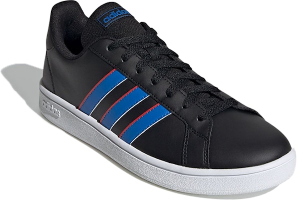adidas neo Grand Court Base 'Black Blue' EG3756 Lookbook adidas neo Grand Court Base 'Black Blue' EG3756
