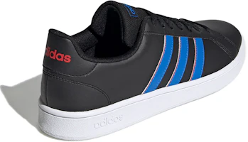Shop adidas neo GRAND COURT Base 低筒 板鞋 男女款 黑藍
