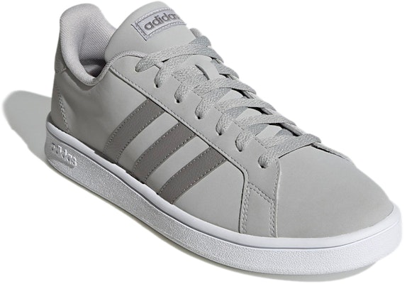 adidas neo Grand Court Base 'Gris Blanco' FV8481 Lookbook adidas neo Grand Court Base 'Gris Blanco' FV8481