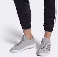 Sizing adidas neo GRAND COURT Base 經典復古 福祿板鞋 男款 灰