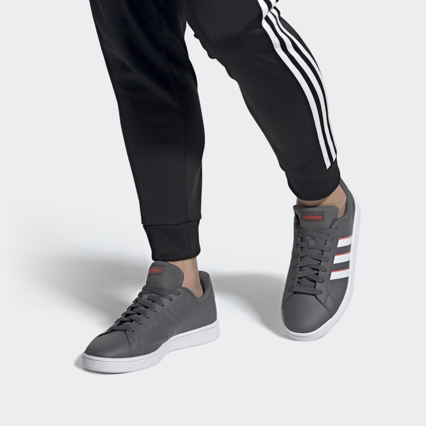 Sizing adidas NEO Grand Court Base ''Grigio Bianco'' FV8471